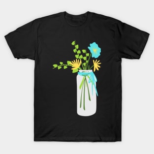 Jar of Flowers T-Shirt